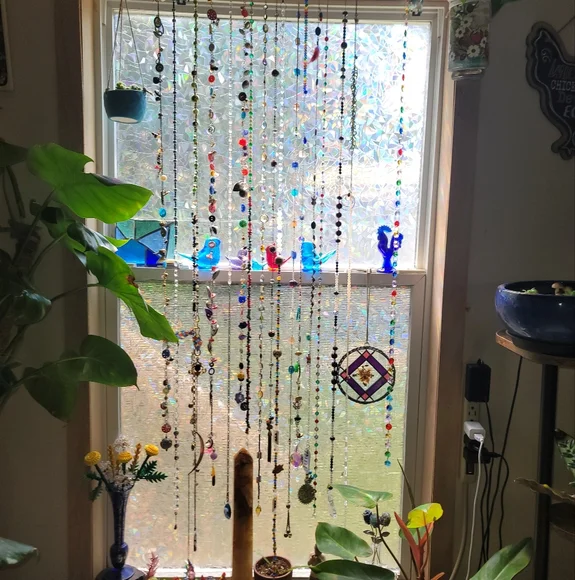 Orange Beaded Dangle - Picture 4 of 4